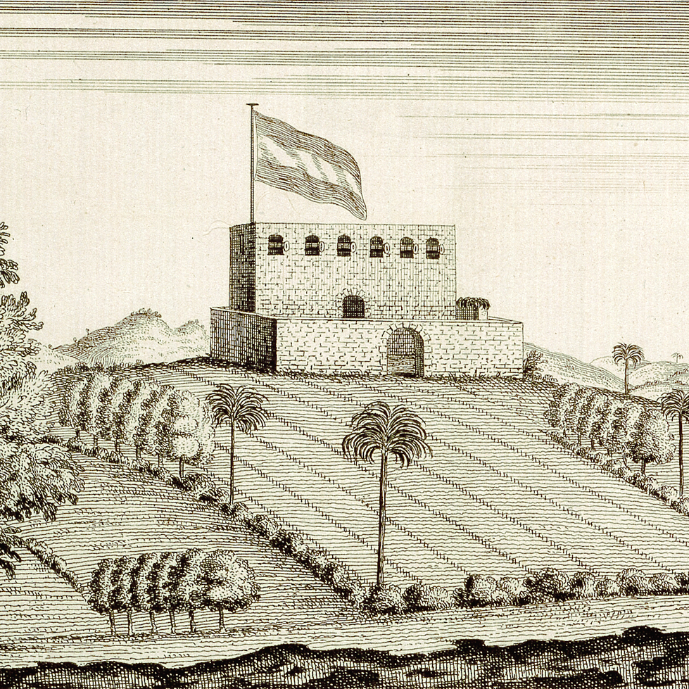 Dutch Slave Fort inn West Africa