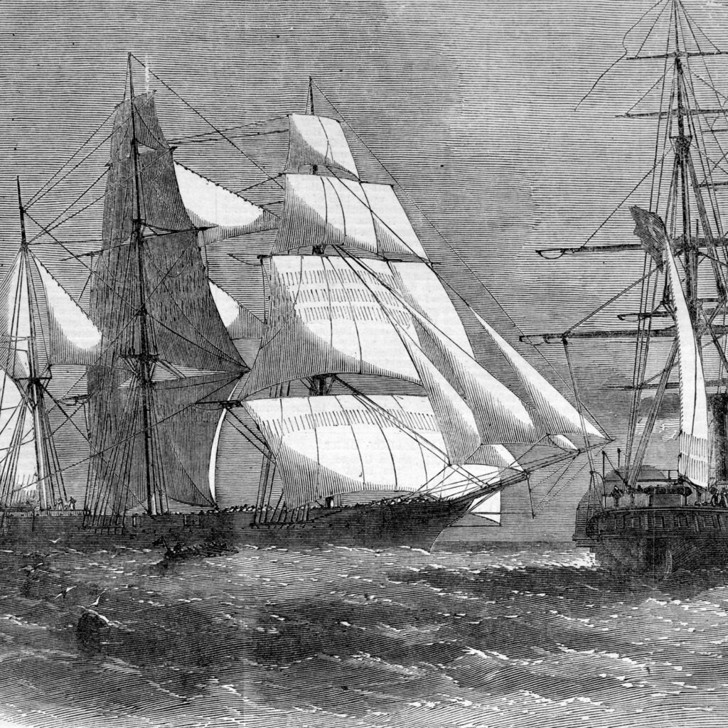 West Africa Squadron Slave Ship Capture