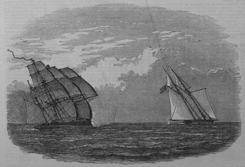 Capture of Brazilian Slave Ship